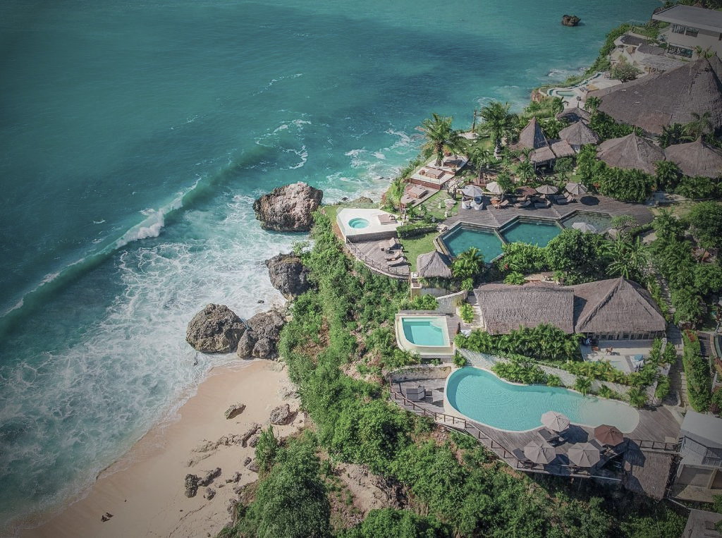 Biu Biu Resort aerial view